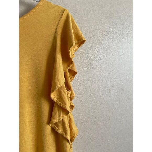 Matilda Jane Mustard Yellow Bocce Ball Top Sz S - Picture 4 of 14